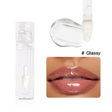 8 Colors Lip Liner & Glossy Lip Gloss Set, Hydrating Shiny Lip Makeup Kit