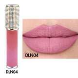 51 colors No-stick matte diamond lid liquid lipstick(#01-#30)