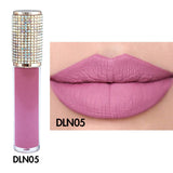 51 colors No-stick matte diamond lid liquid lipstick(#01-#30)