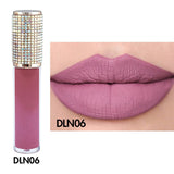 51 colors No-stick matte diamond lid liquid lipstick(#01-#30)