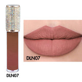 51 colors No-stick matte diamond lid liquid lipstick(#01-#30)