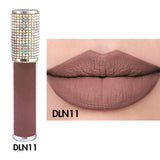 51 colors No-stick matte diamond lid liquid lipstick(#01-#30)