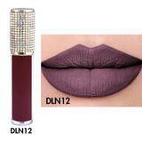 51 colors No-stick matte diamond lid liquid lipstick(#01-#30)