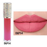 51 colors No-stick matte diamond lid liquid lipstick(#01-#30)