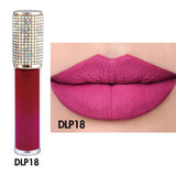 51 colors No-stick matte diamond lid liquid lipstick(#01-#30)