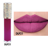 51 colors No-stick matte diamond lid liquid lipstick(#01-#30)