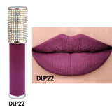 51 colors No-stick matte diamond lid liquid lipstick(#01-#30)