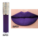 51 colors No-stick matte diamond lid liquid lipstick(#01-#30)