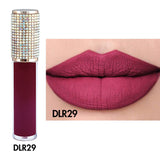 51 colors No-stick matte diamond lid liquid lipstick(#01-#30)