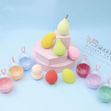 12-color Teardrop-shaped Makeup Sponge/Puff