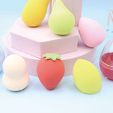 12-color Gourd-shaped Makeup Sponge/Puff