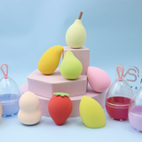 12-color Teardrop-shaped Makeup Sponge/Puff