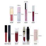 【Kostenloser Versand】 Musterset mit 59 Stück Vollständiger Satz nicht klebriger flüssiger Lippenstifte und heiß verkaufte DIY-Röhren