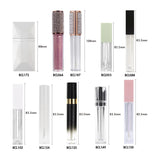 【Kostenloser Versand】 Musterset mit 59 Stück Vollständiger Satz nicht klebriger flüssiger Lippenstifte und heiß verkaufte DIY-Röhren