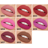 9 Colors Of Moisturizing Lipstick And 8 Colors Of Matte Lipstick