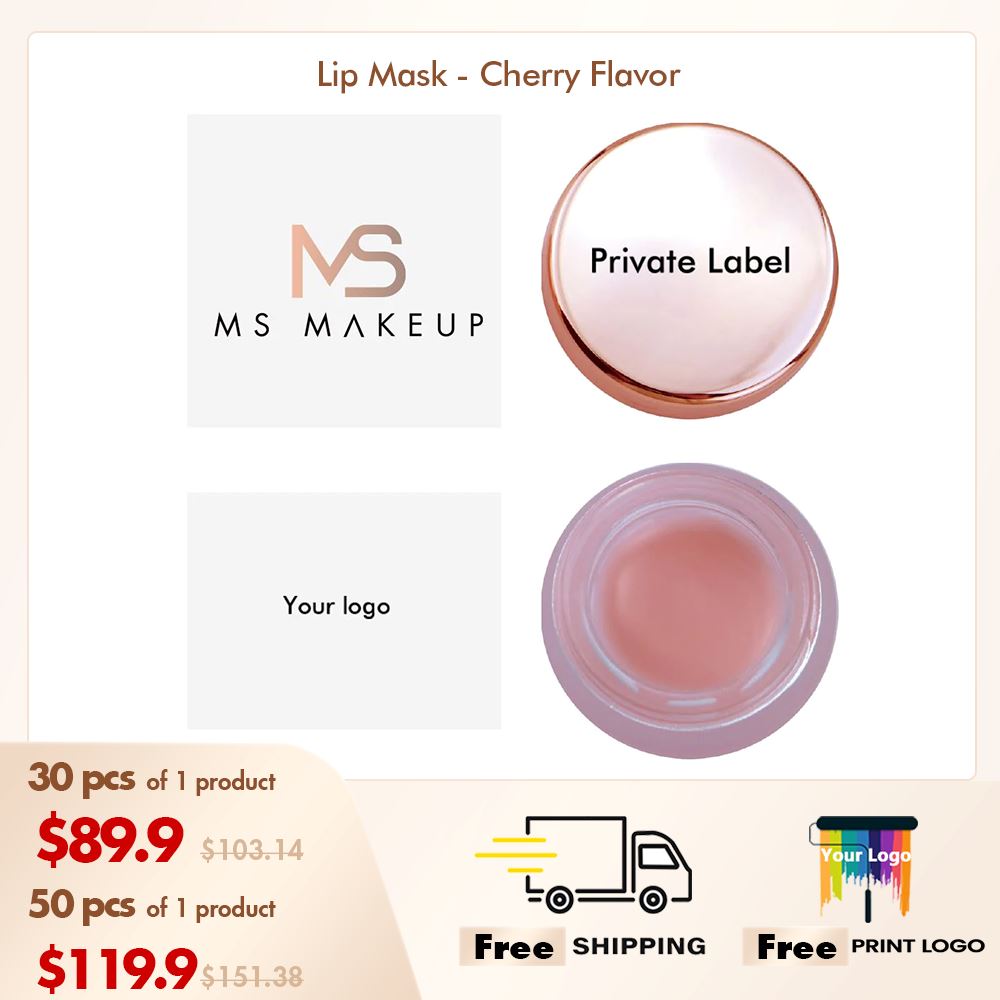 Lip Mask - Cherry Flavor【30 50PCS Free Shipping & Free Print Logo】