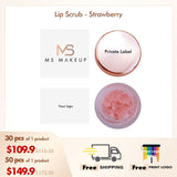 Lip Scrub - Strawberry【30 50PCS Free Shipping & Free Print Logo】