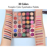 30-color Pumpkin Color Eyeshadow Palette
