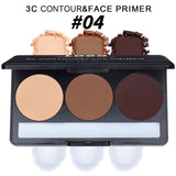 3-color Matte Waterproof Contour Powder