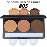 3-color Matte Waterproof Contour Powder