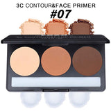 3-color Matte Waterproof Contour Powder