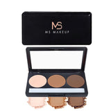 3-color Matte Waterproof Contour Powder