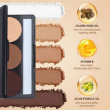 3-color Matte Waterproof Contour Powder