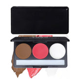 3-color Cream Formula: Highlighter/Blush/Contouring