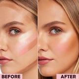 3-color Cream Formula: Highlighter/Blush/Contouring