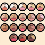 18-shade 3-in-1 Highlighter/Blush/Contouring