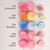 5-color Fruit-flavored Lip Mask
