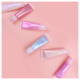 6 Colors Holographic squeeze tube Lip Glosses