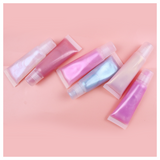 6 Colors Holographic squeeze tube Lip Glosses