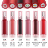 6-color Water-to-matte Lip Gloss