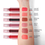 6-color Water-to-matte Lip Gloss