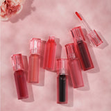 6-color Water-to-matte Lip Gloss