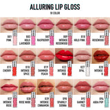 18 Shades Of Moisturizing And Plumping Lip Gloss