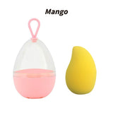 5-Color Fruit-Shaped Sponge/Beauty Blender