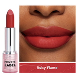 12 Color Pink Round Tube Long-lasting And Non Fading Matte Lipstick