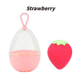 5-Color Fruit-Shaped Sponge/Beauty Blender