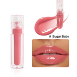 8 Colors Lip Liner & Glossy Lip Gloss Set, Hydrating Shiny Lip Makeup Kit
