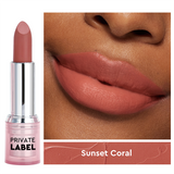 12 Color Pink Round Tube Long-lasting And Non Fading Matte Lipstick