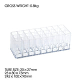 27 Compartments Of Transparent Acrylic Lipstick Storage box