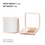2 Styles Quad Makeup Palette, Highlighter Contour Brightening Concealer