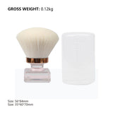 4 Color Extra-large Nail Powder Brush/Blush Brush