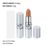 24 Colors Of Silver Tube Moisturizing Lipstick Long-lasting Color Retention Makeup