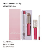 49 Colors Matte Long-lasting Non-fading Liquid Lipstick Lip Liner Set #1-#33