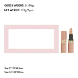 6-Piece Set Nude Matte Lipstick