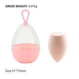 12-color Slanted Makeup Sponge/Puff