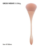 5 colors single medium powder/blush brush